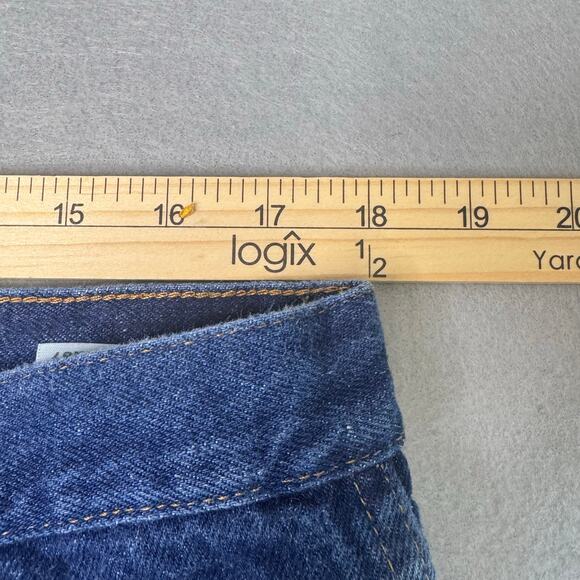 Rustler Straight Jeans Womens 38X30 High Rise Medium Wash Ankle Denim 37621PW - Picture 10 of 16